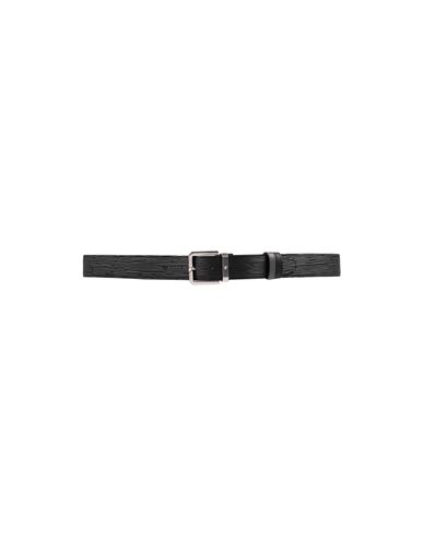 Montblanc Man Belt Black Size Onesize Soft Leather