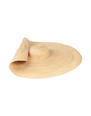 Jacquemus Woman Hat Sand Size Onesize Straw In Beige