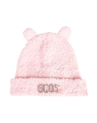 Gcds Babies'  Hat Pink Size Onesize Acrylic, Virgin Wool, Alpaca Wool, Polyamide
