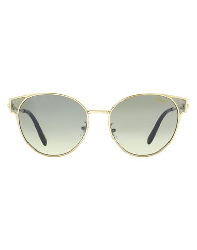 Chopard Imperiale Schc21s Sunglasses Woman Sunglasses Gold Size 56 Metal, Acetate
