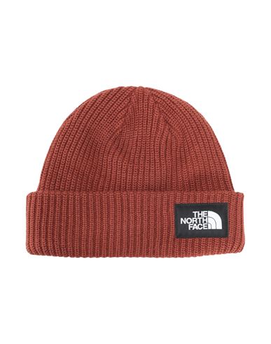 THE NORTH FACE THE NORTH FACE SALTY LINED BEANIE MAN HAT BRICK RED SIZE ONESIZE ACRYLIC