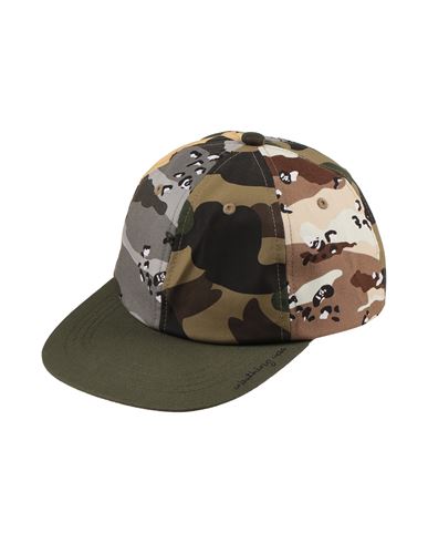 A Bathing Ape Man Hat Military Green Size Onesize Cotton In Multi