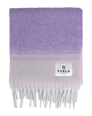Furla Flow Scarf Woman Scarf Light Purple Size - Alpaca Wool, Polyamide