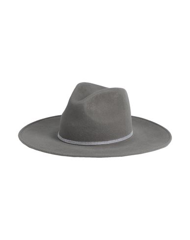 Borsalino Woman Hat Grey Size L Wool