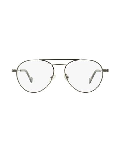 Moncler Ml5023 Eyeglasses Woman Eyeglass Frame Grey Size 54 Metal, Acetate