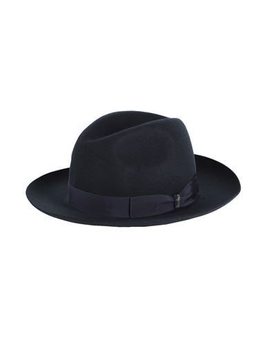 Borsalino Man Hat Midnight Blue Size 6 ⅞ Wool