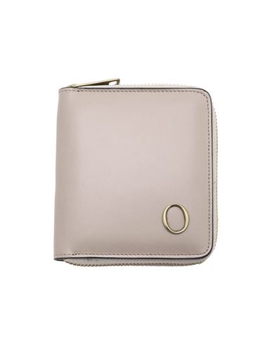 Orciani Woman Wallet Beige Size - Soft Leather In Pink