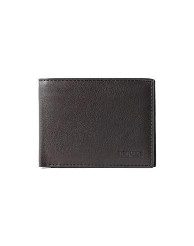 Ungaro Man Wallet Dark Brown Size - Soft Leather In Black