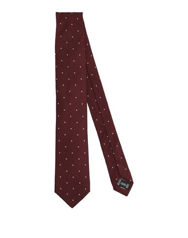 Giorgio Armani Man Ties & Bow Ties Burgundy Size - Silk, Acrylic In Red