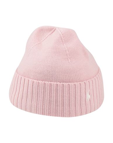 Polo Ralph Lauren Babies'  Wool Hat Toddler Boy Hat Pink Size 4 Wool