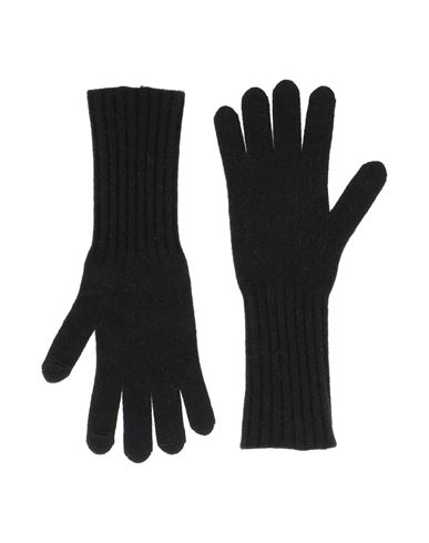 Vince . Woman Gloves Black Size Onesize Cashmere