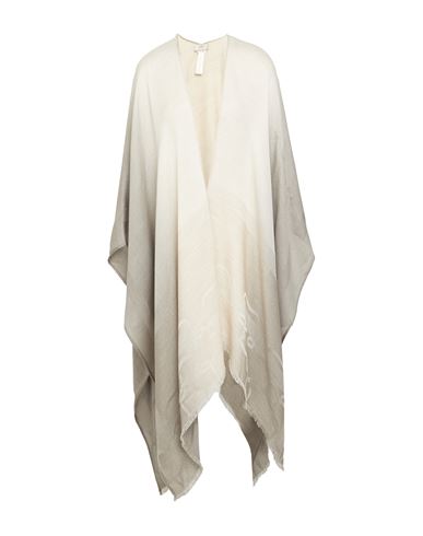 Agnona Woman Capes & Ponchos Grey Size Onesize Cashmere, Silk