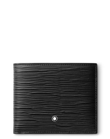 Montblanc Man Wallet Black Size - Soft Leather
