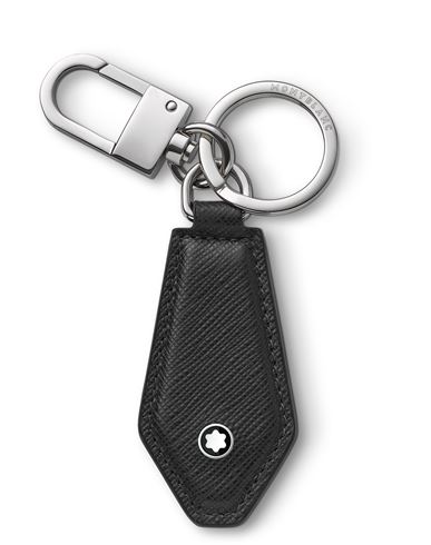 Montblanc Man Key Ring Black Size - Soft Leather