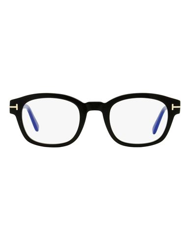 Tom Ford Blue Block Tf5808b Eyeglasses Man Eyeglass Frame Black Size 49 Acetate