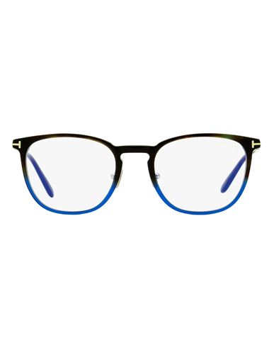 Tom Ford Blue Block Tf5700b Eyeglasses Man Eyeglass Frame Blue Size 54 Acetate