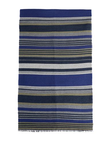 Ps By Paul Smith Ps Paul Smith Man Scarf Navy Blue Size - Wool, Acrylic, Modal, Cotton, Viscose