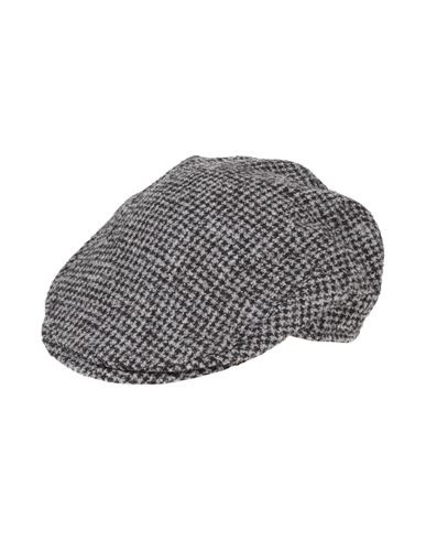 Borsalino Man Hat Grey Size 6 ⅞ Virgin Wool, Polyamide