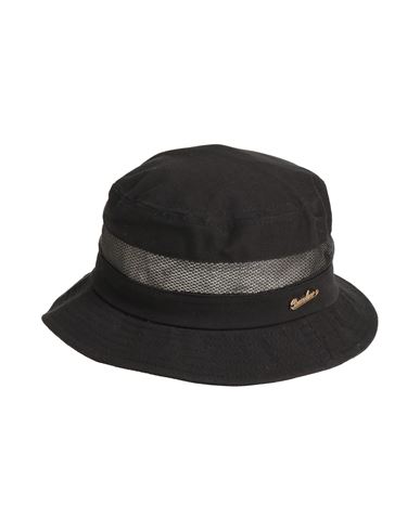 Borsalino Man Hat Black Size Xl Cotton