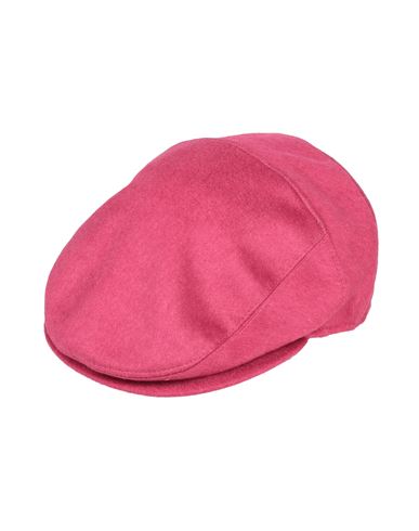 Borsalino Woman Hat Fuchsia Size 7 Cashmere In Pink
