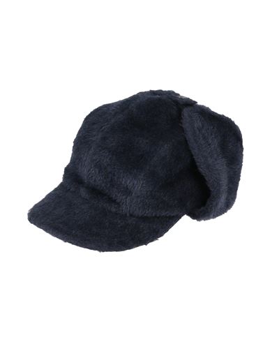 Borsalino Woman Hat Midnight Blue Size 7 ⅛ Alpaca Wool, Virgin Wool