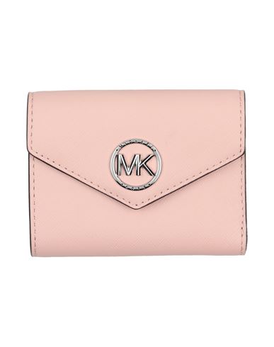 Michael Michael Kors Woman Wallet Blush Size - Soft Leather In Pink