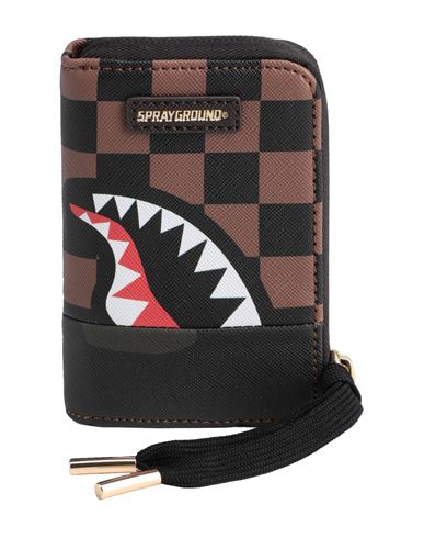 SPRAYGROUND mini shark backpack in Paris savage, brown, One size