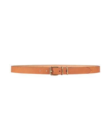 Shop Andrea D'amico Woman Belt Tan Size 39.5 Soft Leather In Brown