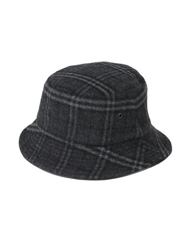 Shop Burberry Man Hat Steel Grey Size M Wool, Cashmere