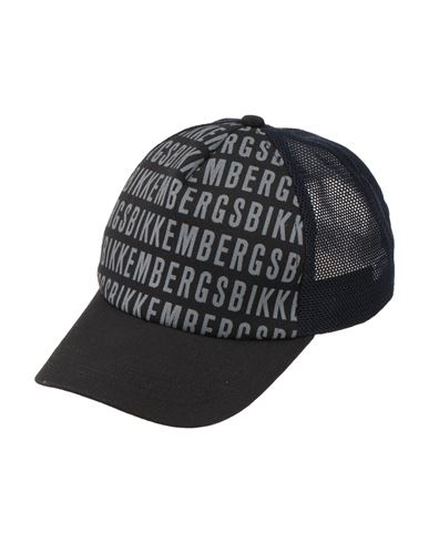 Shop Bikkembergs Toddler Boy Hat Black Size Onesize Cotton
