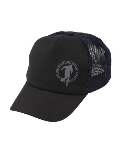 Bikkembergs Toddler Boy Hat Black Size Onesize Cotton In Black