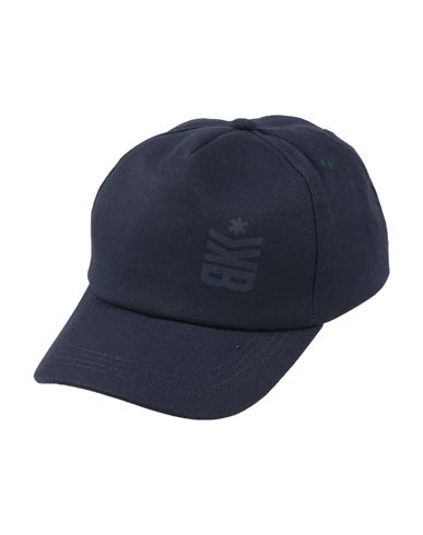 Shop Bikkembergs Toddler Boy Hat Midnight Blue Size Onesize Cotton