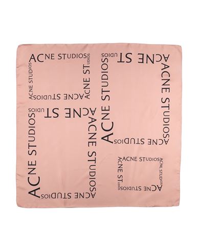 Acne Studios Woman Scarf Pastel Pink Size - Silk