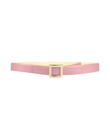 Roger Vivier Woman Belt Pink Size 36 Soft Leather