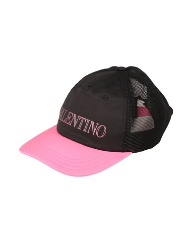 Valentino Garavani Woman Hat Black Size 7 Polyester