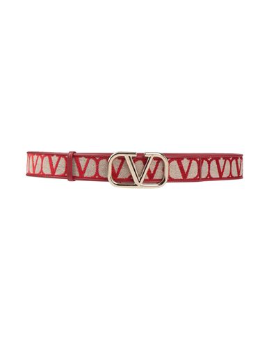 Valentino Toile Iconographe Belt In Red