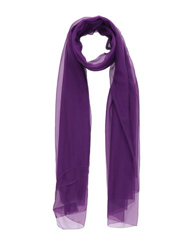 Max Mara Woman Scarf Mauve Size - Silk In Purple