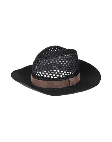 Brunello Cucinelli Woman Hat Black Size L Viscose, Polyamide