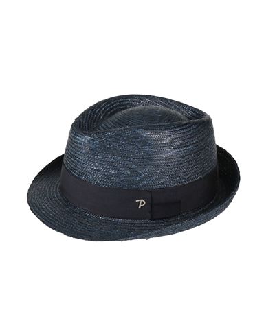 Panizza Woman Hat Midnight Blue Size 6 ⅞ Straw