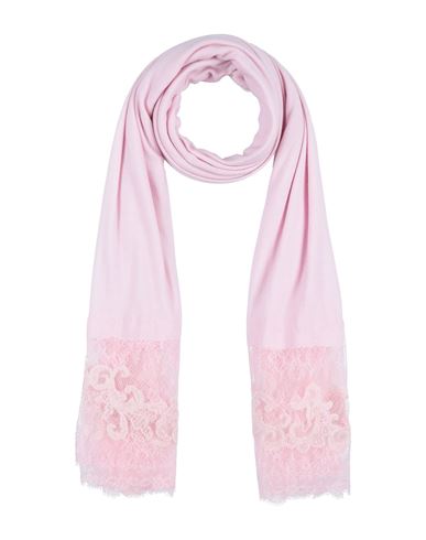 Ermanno Scervino Woman Scarf Pink Size - Cashmere, Silk, Polyester, Cotton, Polyamide