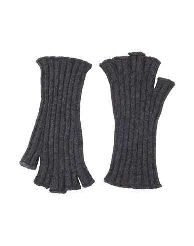 8 By Yoox Recycled Wool Fingerless Gloves Woman Gloves Grey Size Onesize Recycled Wool