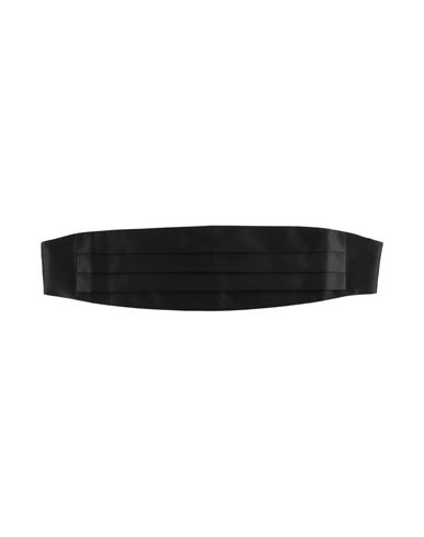 Shop Tagliatore Man Belt Black Size Onesize Polyester