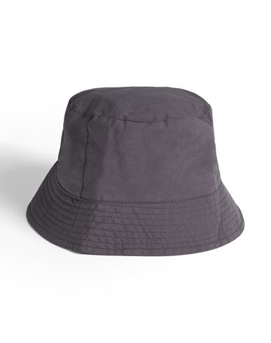 Officine Generale Bob Cotton Bucket Hat In Grey