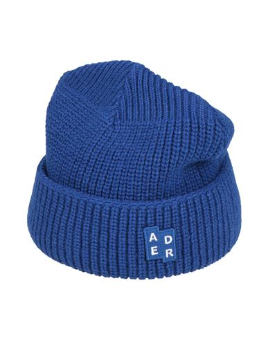 Ader Error Man Hat Blue Size Onesize Wool, Acrylic