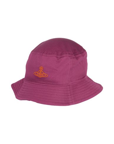 Vivienne Westwood Man Hat Mauve Size L/xl Cotton In Purple