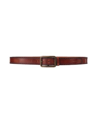 Dsquared2 Man Belt Brown Size 39.5 Leather