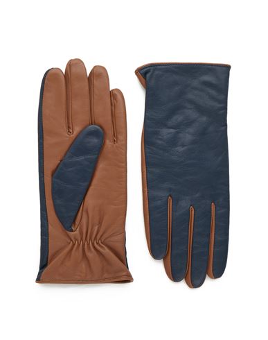 Cos Woman Gloves Tan Size M/l Leather In Brown