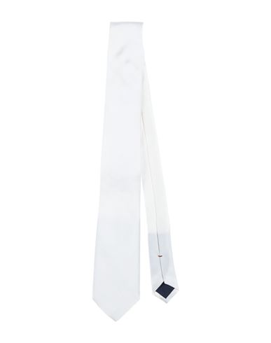 Altea Man Ties & Bow Ties Ivory Size - Silk In White