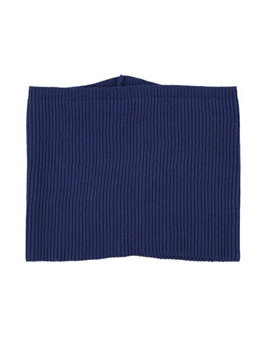 Shop Vicolo Woman Scarf Blue Size - Viscose, Polyester