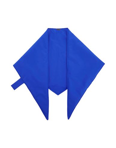8 By Yoox Padded Foulard Woman Scarf Bright Blue Size - Polyamide